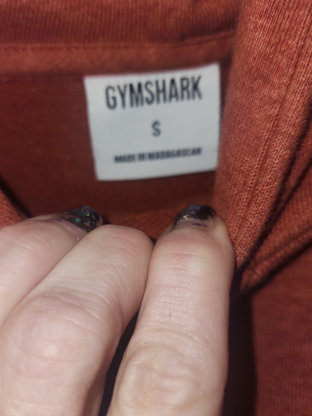 Men's Gymshark Rust Orange Sweat Outfit - Picture 2 of 5